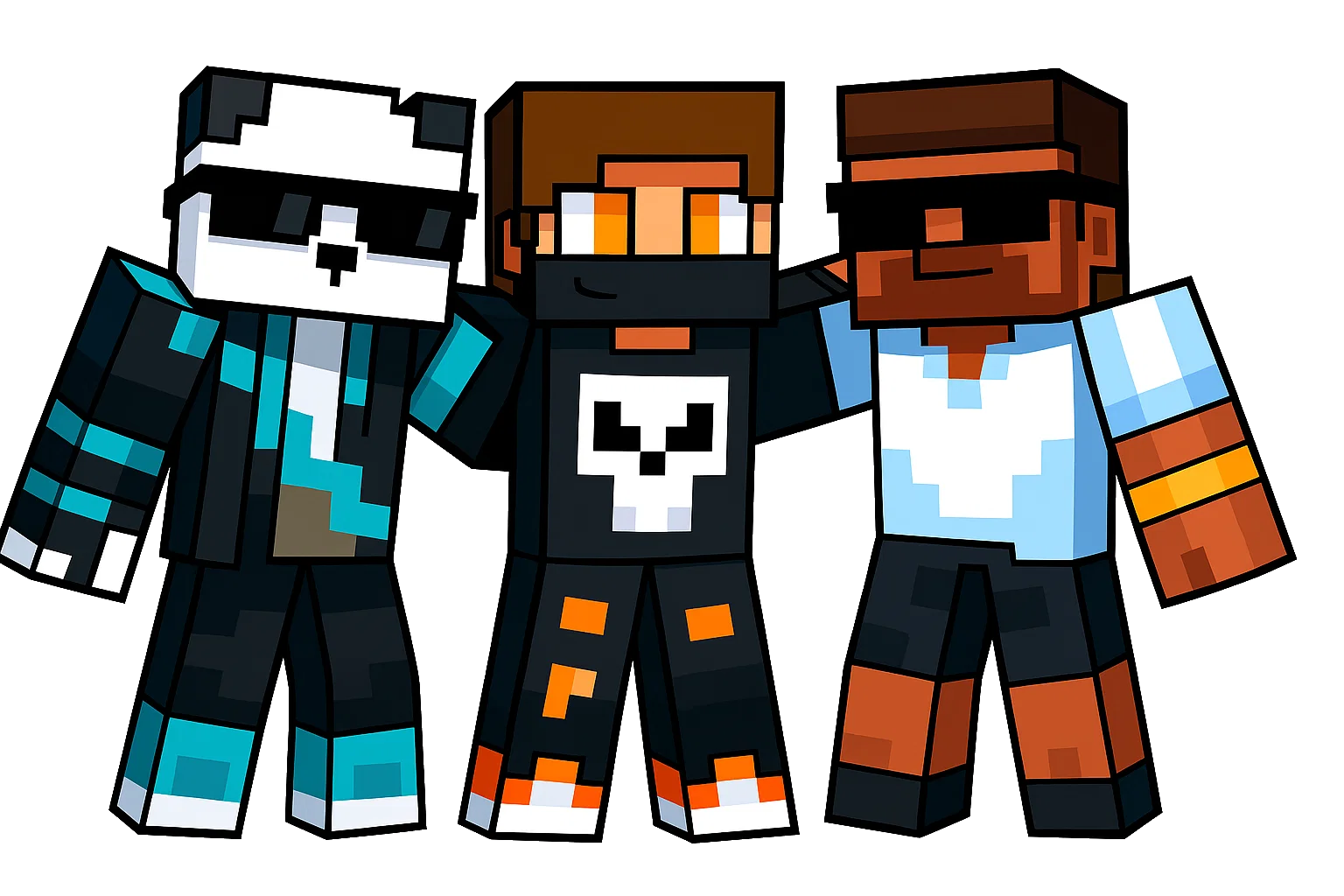 Empirecraft Studios team working on content creation